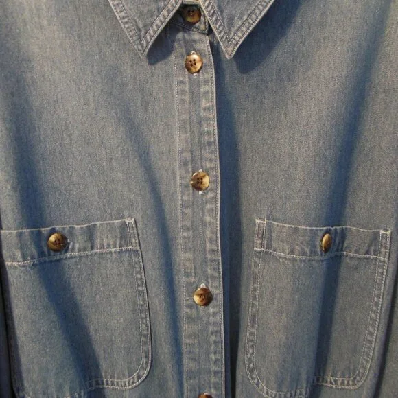 FADS 100% Cotton Denim Dress - Picture 6 of 9